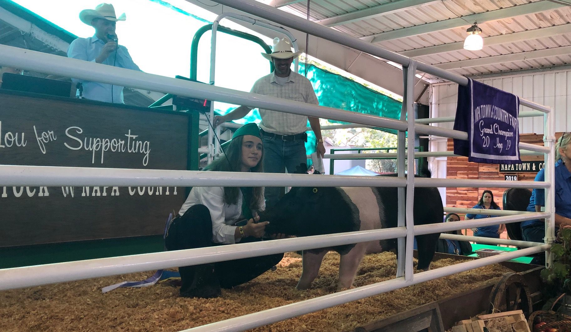 Napa Town and Country Fair, 2019 Livestock Auction